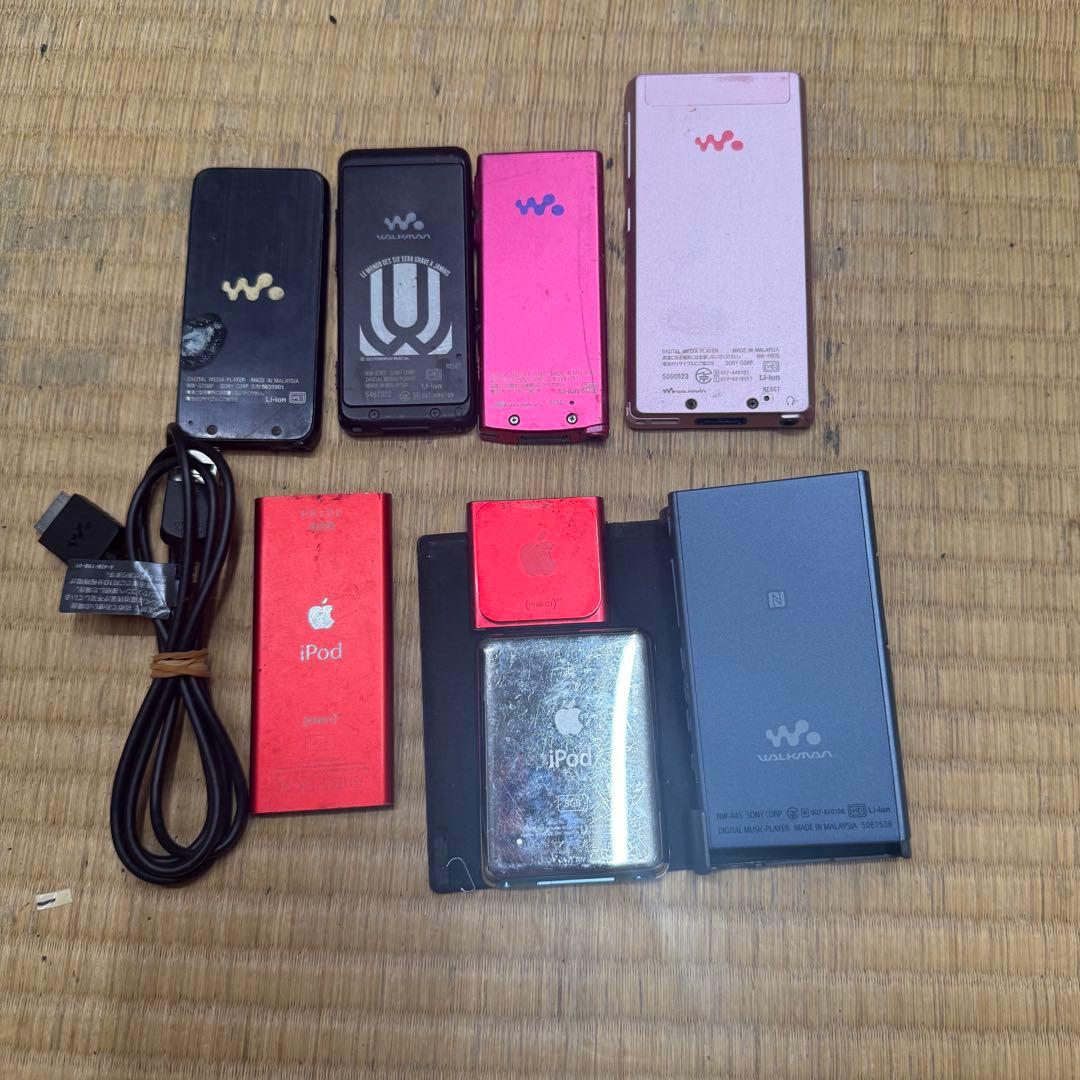 Sony ウォークマンとApple iPod セット