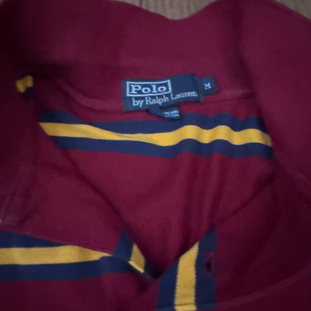 希少カラーPolo by Ralph Lauren ストライプ ポロシャツ M - メルカリ