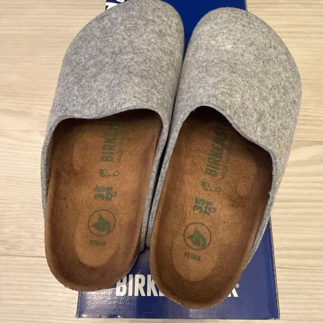 ✩︎⡱ビルケンシュトック アムステルダム ライトグレー サイズ35 22.5cm✩︎