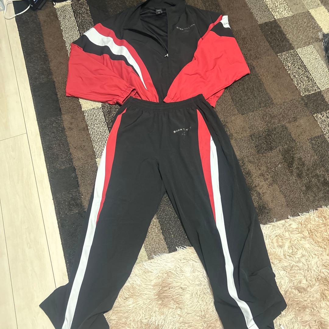 LYFT ストライプ ジャケット パンツ セット S