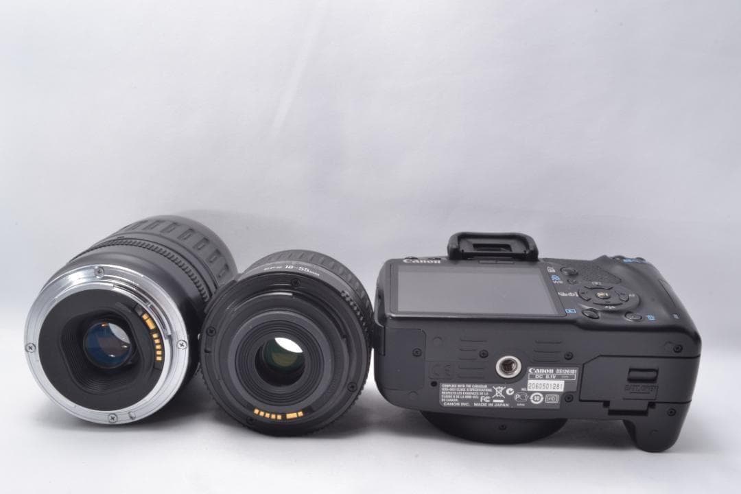 Canon EOS Kiss X2 ダブルレンズセット 初心者オススメ - メルカリ