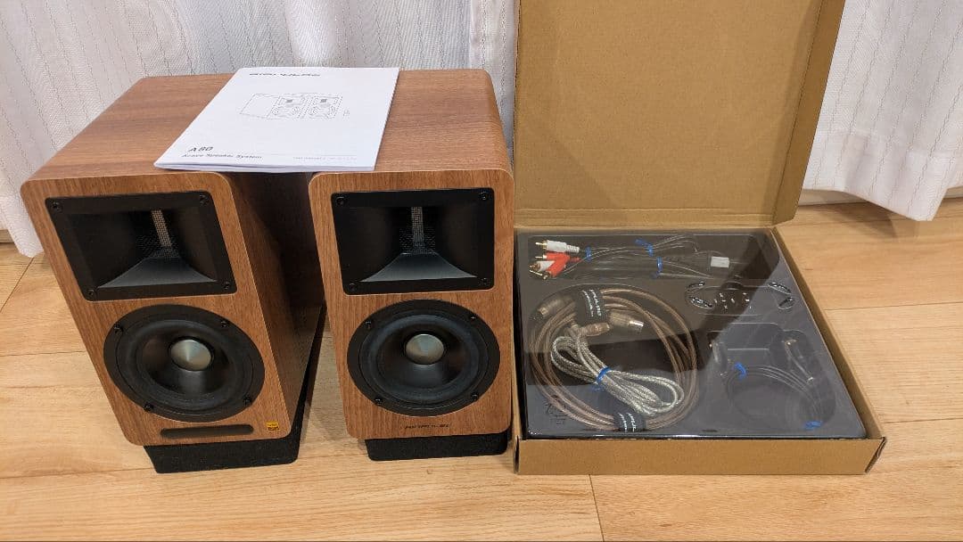 AIRPULSE エアパルス A80 アクティブスピーカー HiViレビュー】エアパルス「A80」はAV再生にきわめてマッチする