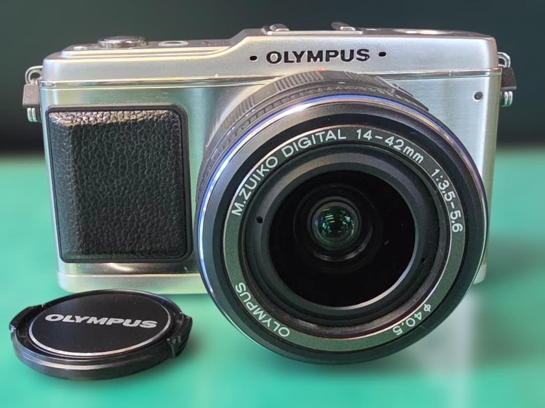 オリンパス PEN E-P1 シルバー レンズキット オリンパス（OLYMPUS） ミラーレス OLYMPUS PEN E-P1 レンズキット