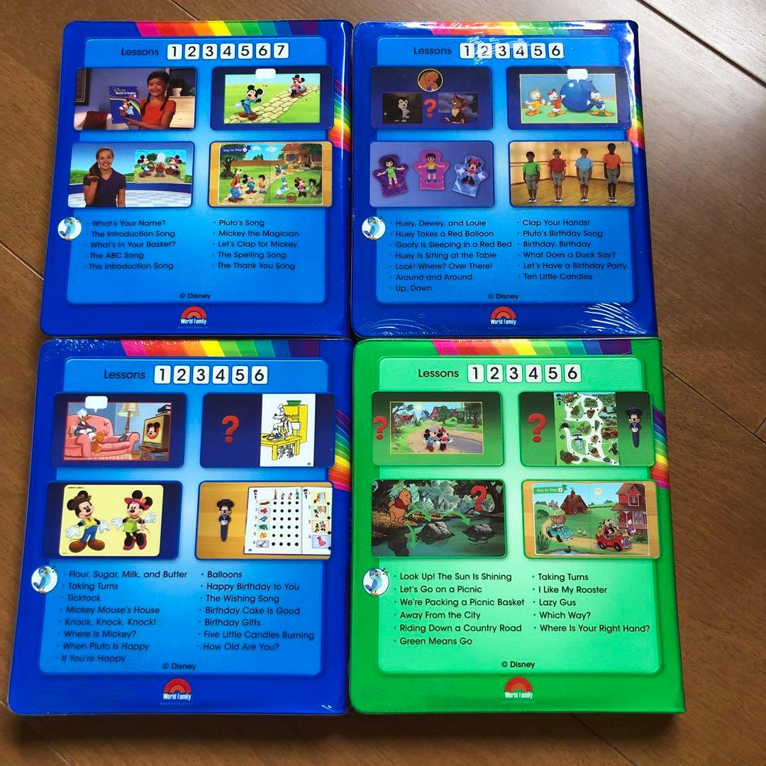 Disney World of English Step by Step - メルカリ