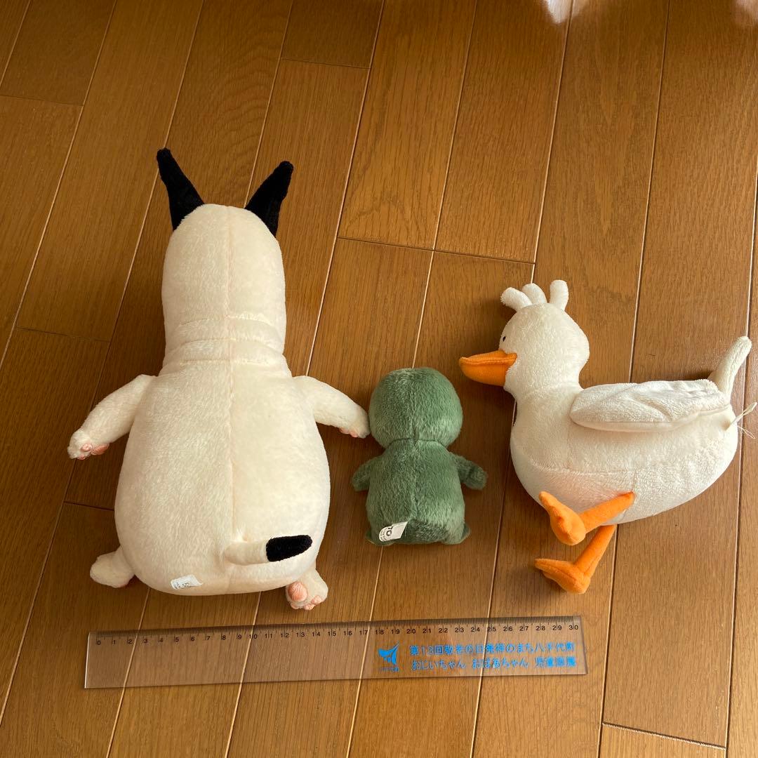 バムとケロ かいちゃん ぬいぐるみ3点セット - メルカリ