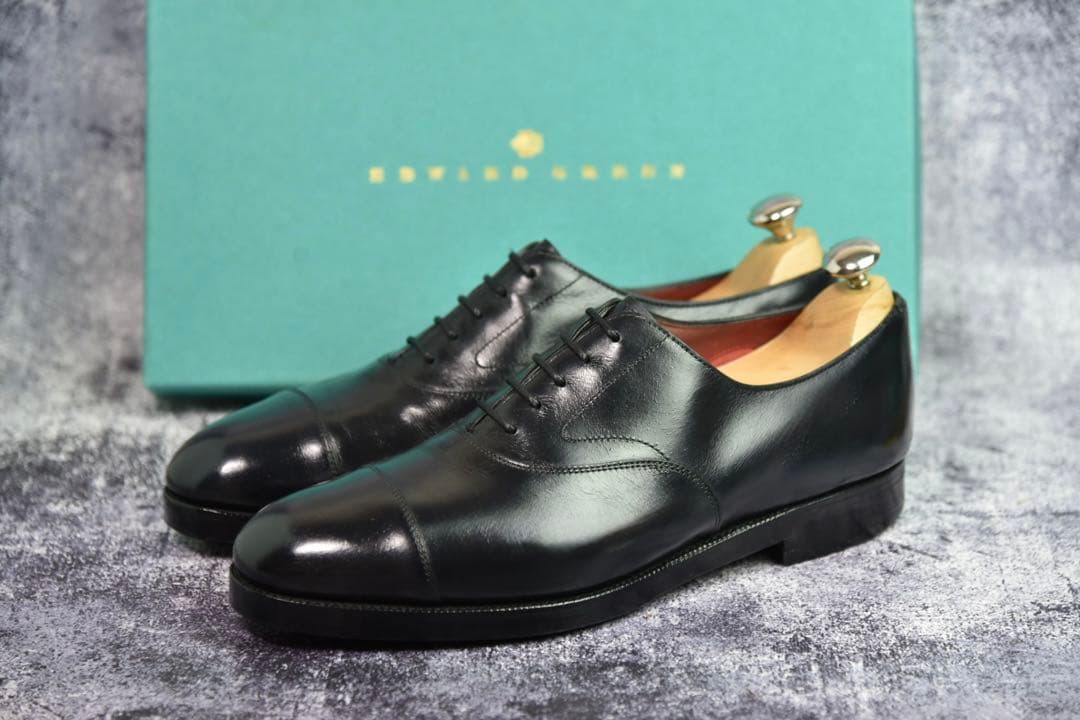 エドワードグリーン　チェルシー　7.5E　黒　202ラスト　シュークロス付属