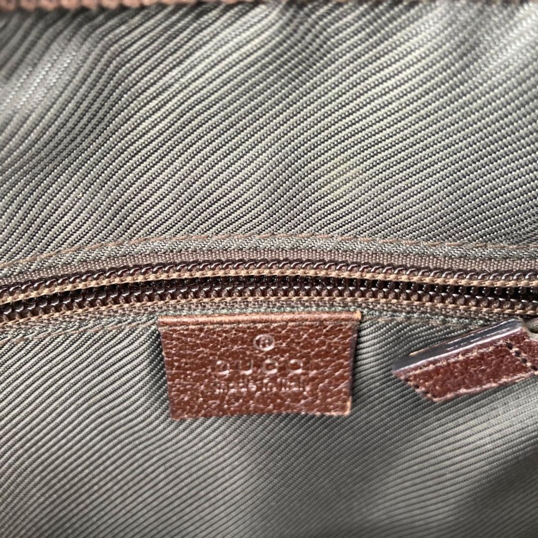 15982✨良品✨グッチ ショルダーバッグ キャンバス Gマーク ベージュ