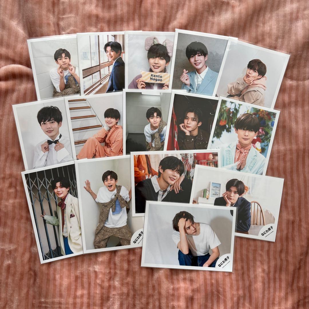 なにわ男子 長尾謙杜 公式写真 ジャニショ ファミクラ 262枚セット