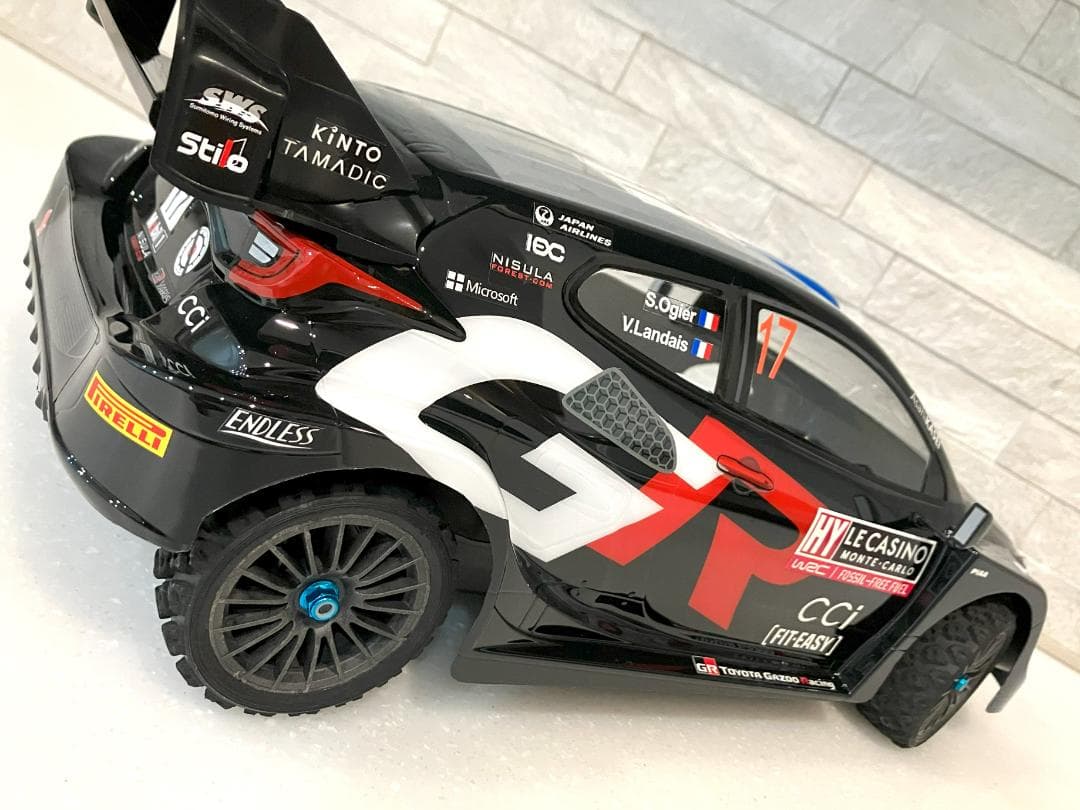 タミヤ RCボディ GRヤリス WRC2024 ラリーモンテカルロ オジェ - メルカリ