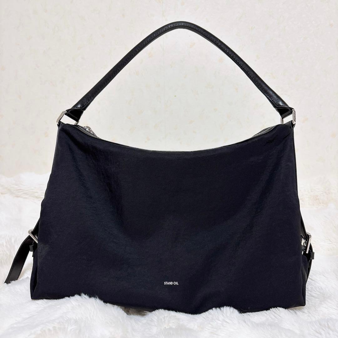 STAND OIL スタンドオイル マッシュバッグ ナイロン ブラック - メルカリ