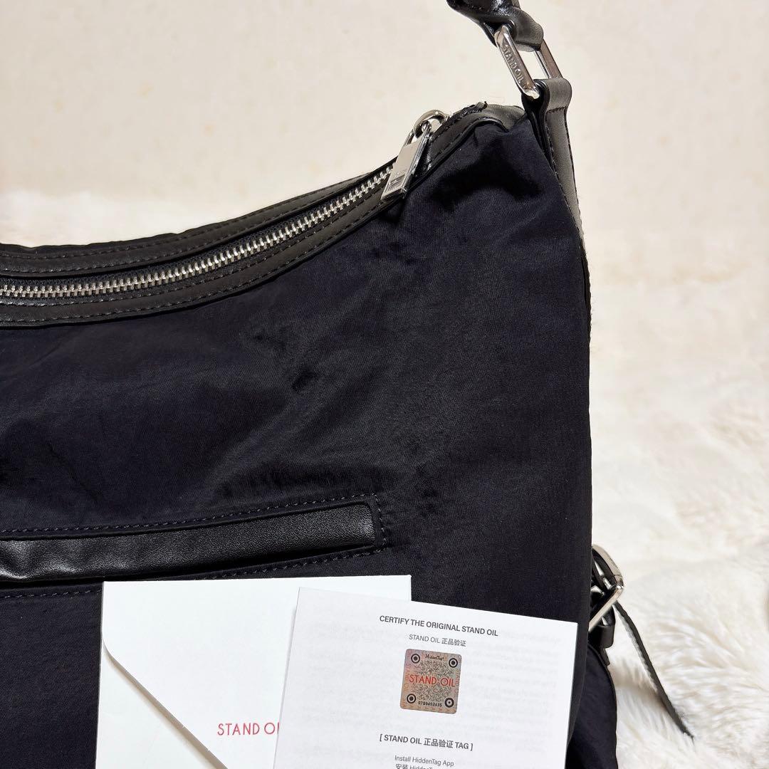 STAND OIL スタンドオイル マッシュバッグ ナイロン ブラック - メルカリ