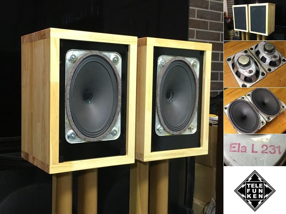 Telefunken 純正18×26㎝ 究極システム シングルフルレンジの凄み