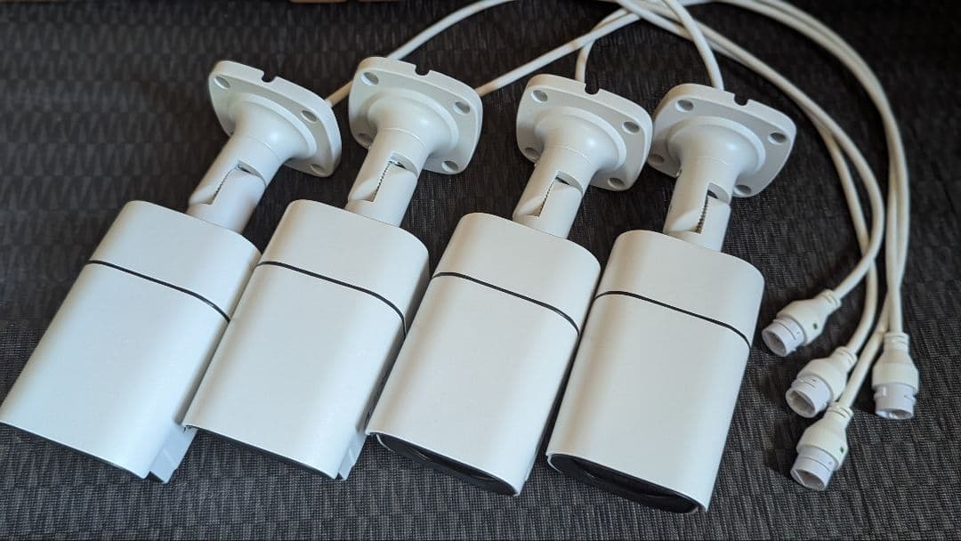 A-ZONE 800万画素 POE給電防犯カメラキットの通販はau PAY マーケット