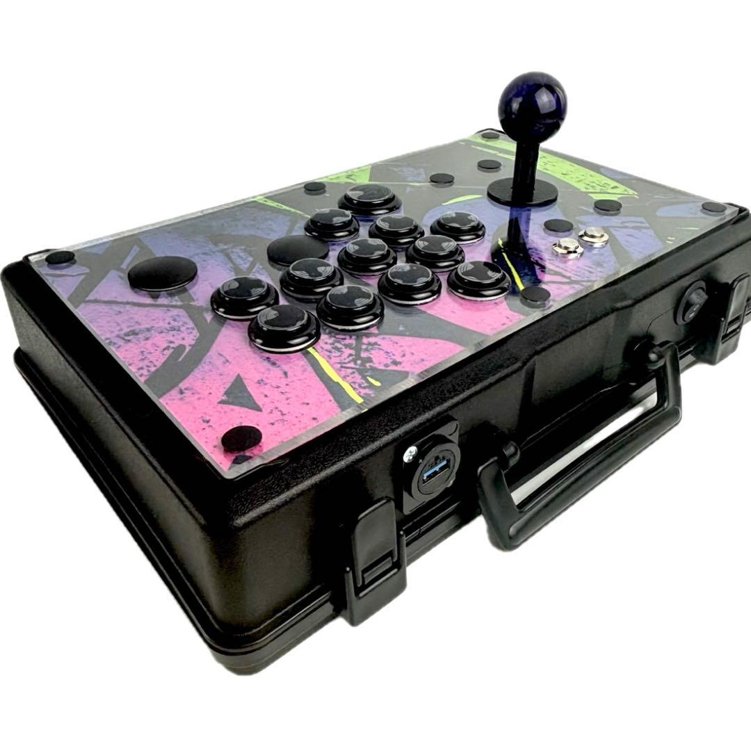 ジャンプボタン搭載 Qanba Gravityレバー スト6 アケコン a1 - メルカリ