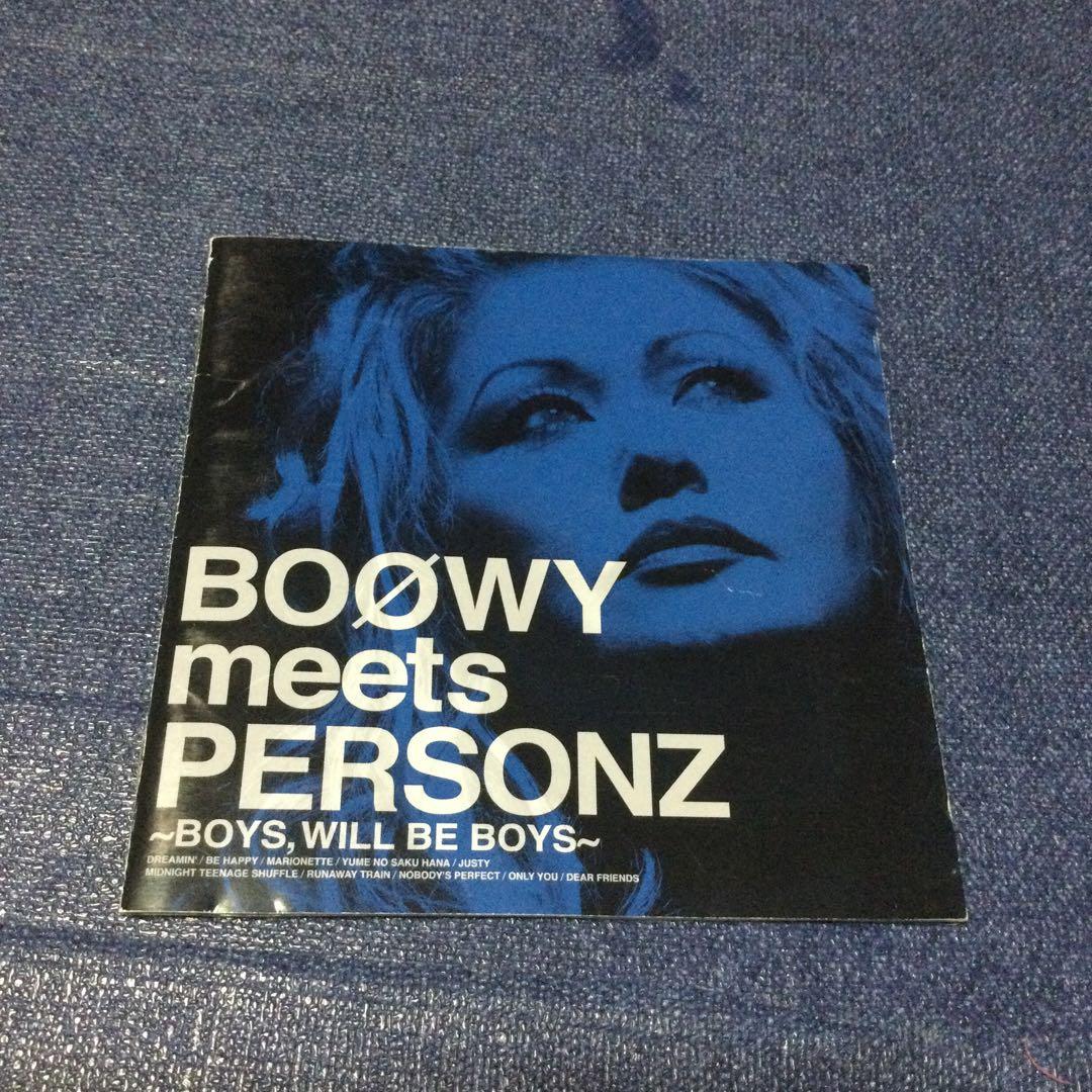 BOOWY ボウイmeets PERSONZ パーソンズ~GIRLS,boys - メルカリ