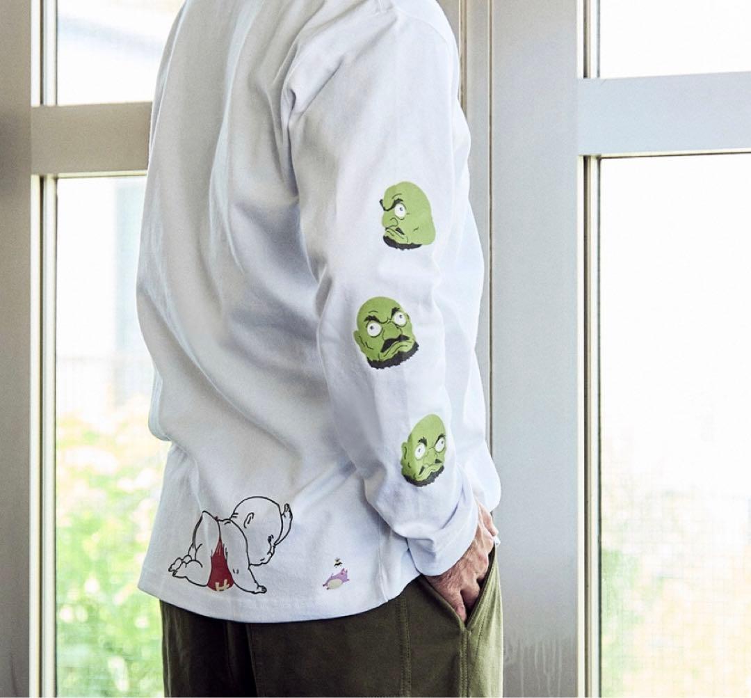 千と千尋の神隠し ロングスリーブTシャツ カシラ 男女兼用 どんぐり