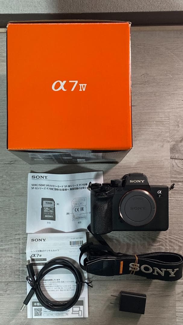 SONY α7 IV ILCE-7M4 ショット数7487 NEW SONY Alpha α7 IV ILCE-7M4 Mirrorless Digital Camera Body α7M4