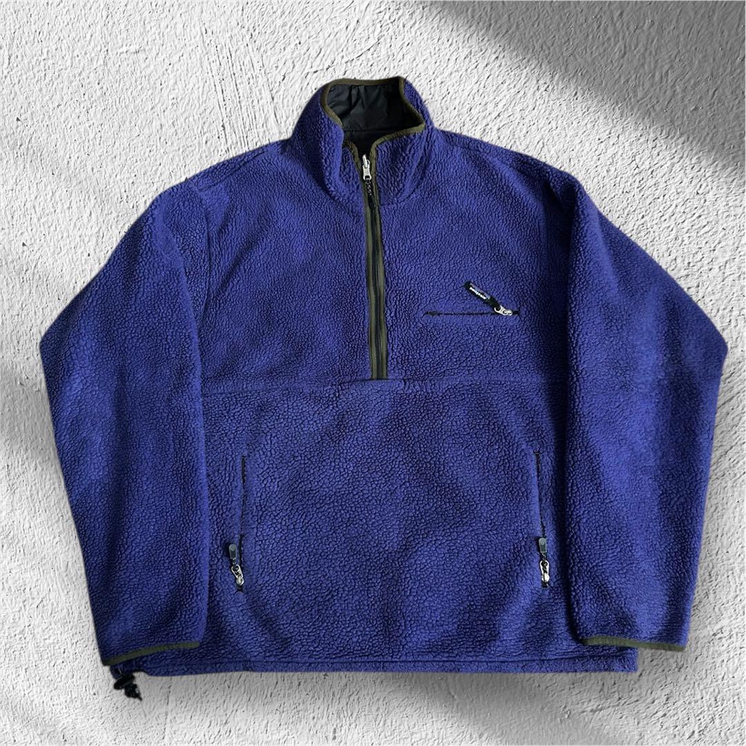 Patagonia 94年製 パタゴニア グリセード ジャケット 黒 紫 - メルカリ