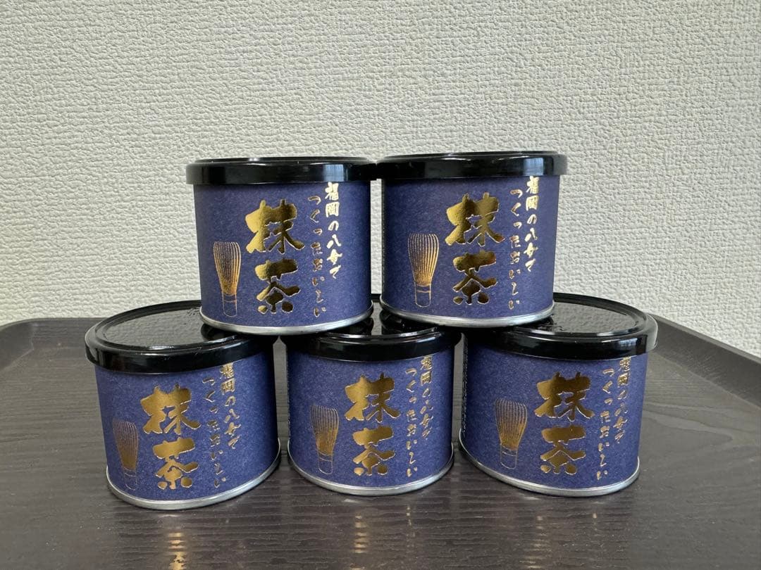 八女抹茶20g 5缶入りセット 八女抹茶(濃茶)缶 20g 5個セット 新品未使用 - メルカリ