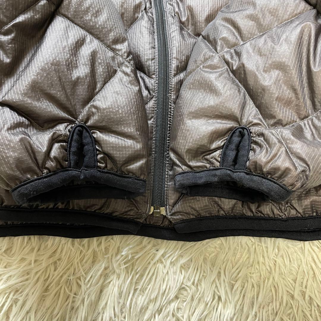 90s MOONSTONE グースダウン ダイヤキルティング L ブラウン - メルカリ