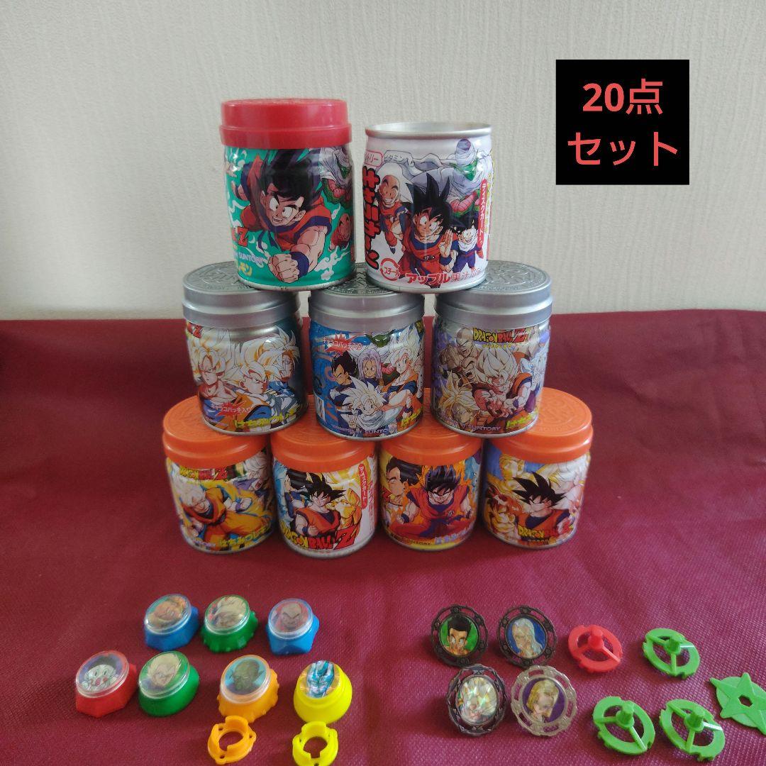 ドラゴンボールZ きゃらかーん 空缶＆カーリング＆キャラコバッチ 20点
