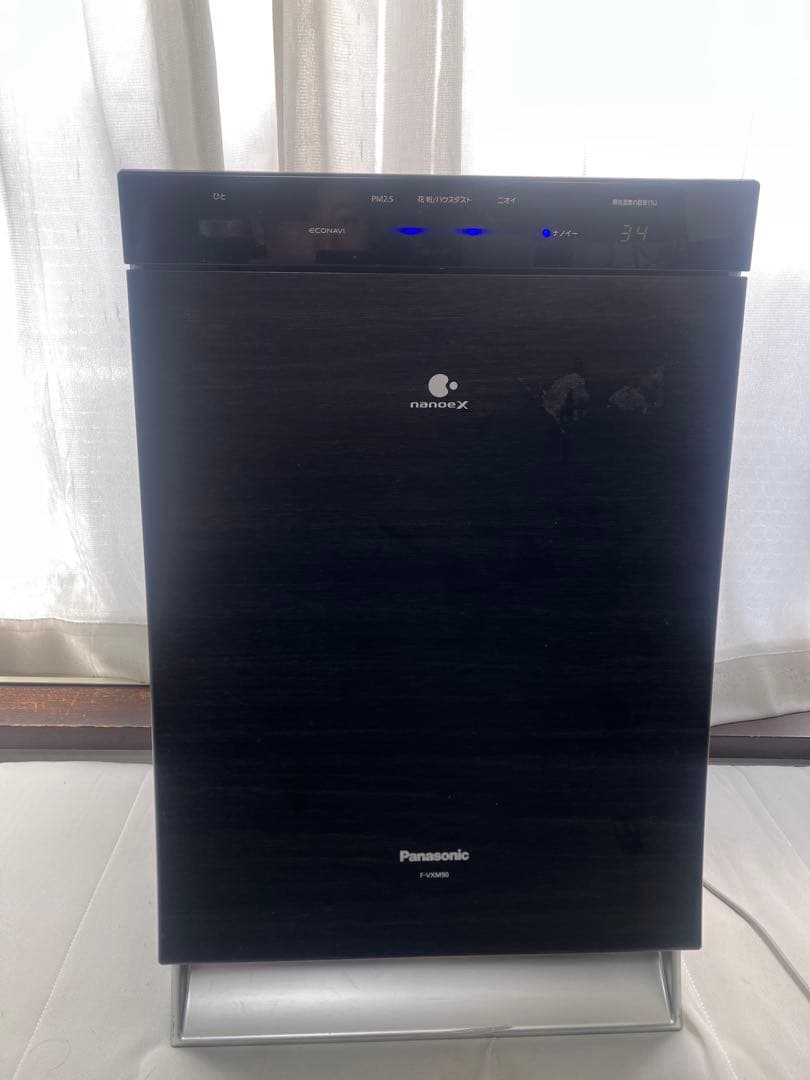 定価99,800円 パナソニック F-VXM90 加湿空気清浄機 木目 花粉症に F-VXM90-TM 加湿空気清浄機 木目調 [適用畳数：40畳 /最大適用畳数