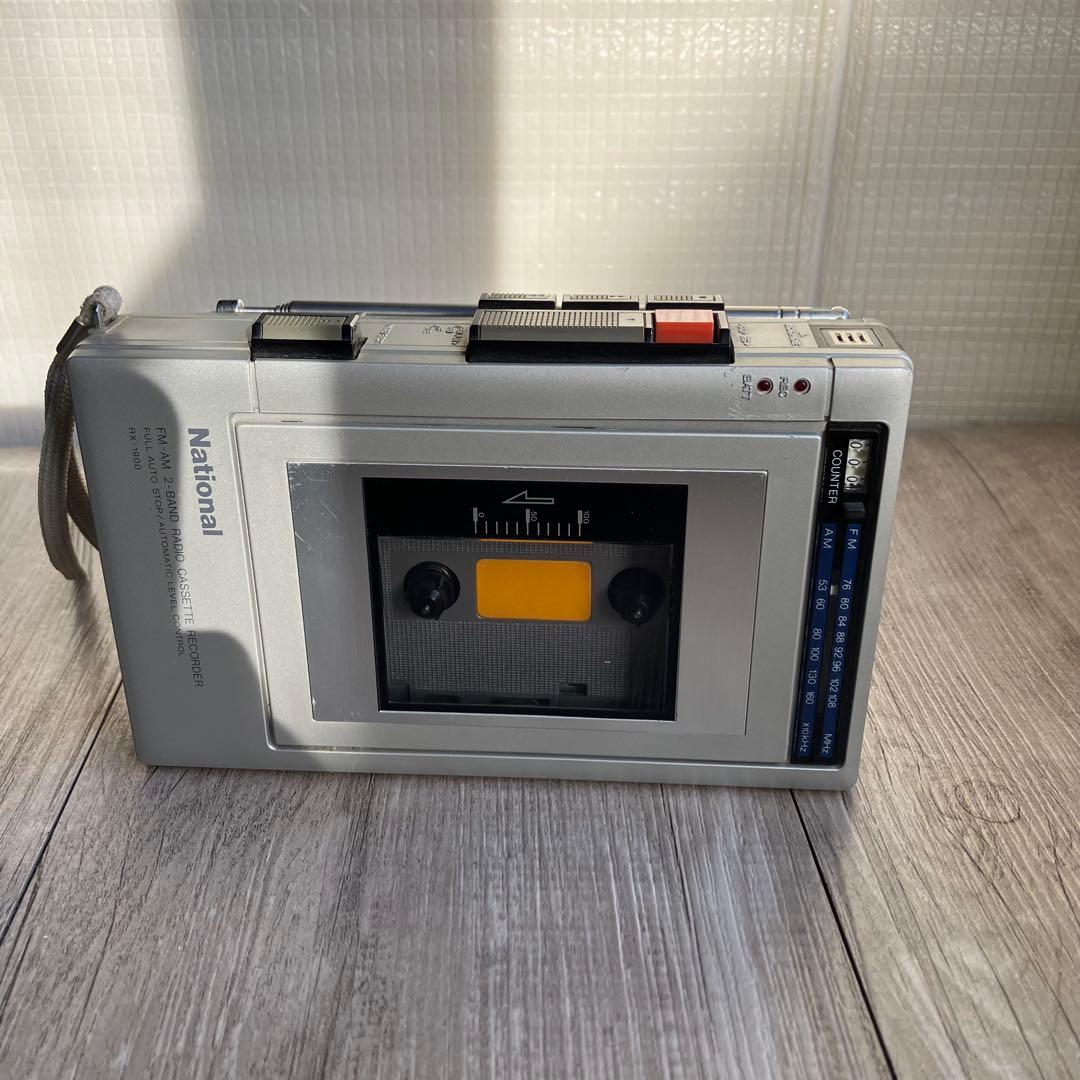 3F 【昭和レトロ】National ナショナル ラジカセ RX-1900 - メルカリ