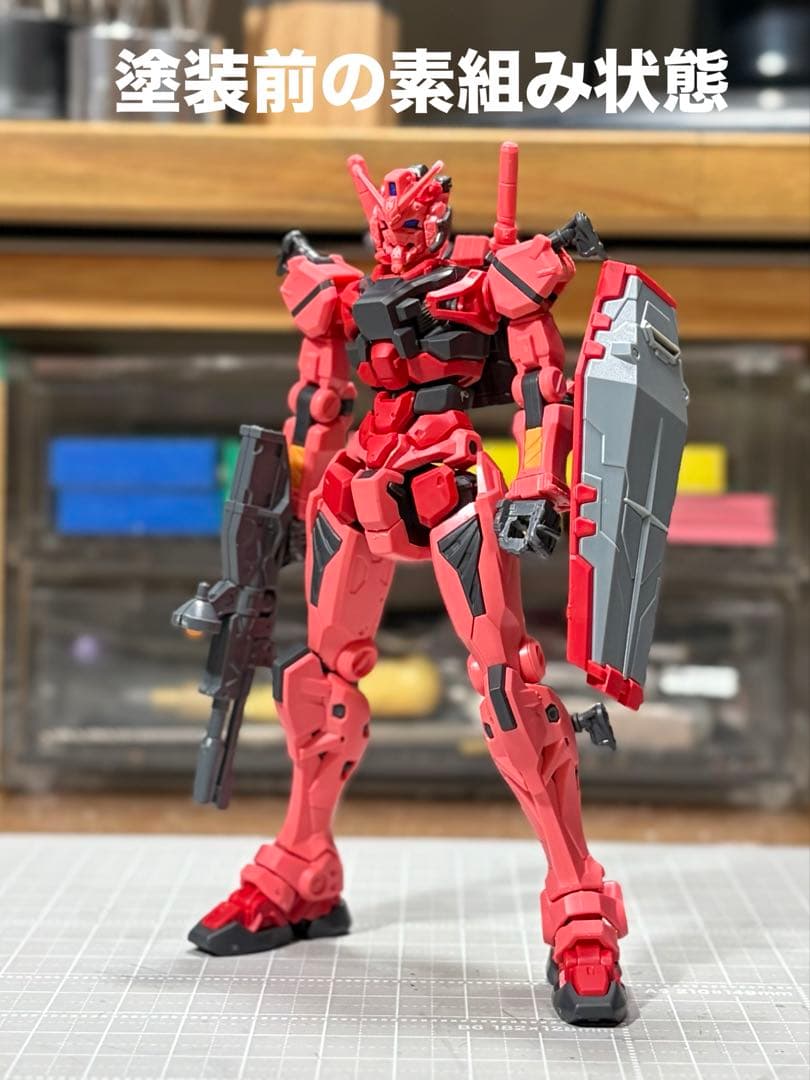 小改修塗装済み完成品】HG 赤いガンダム G-3カラー