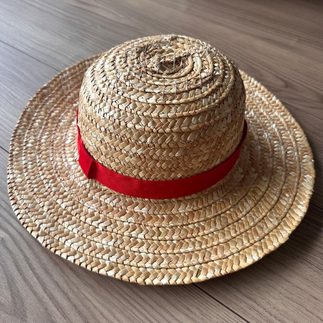 ワンピース 限定 麦わら帽子 バギーが付けた傷付き ルフィ シャンクス