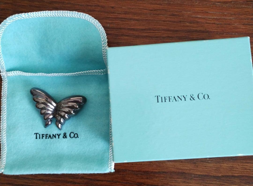 Tiffany & Co. 蝶型ブローチ 楽天市場】ティファニー Tiffany & Co. ブローチ 蝶 バタフライ 2