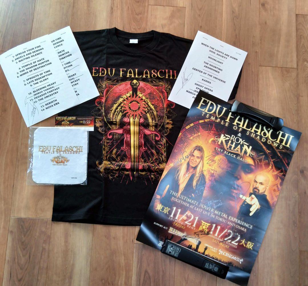 Edu Falaschi Temple of Shadows 特典セット サイン Edu Falaschi Temple of Shadows 特典セット サイン TEMPLE OF SHADOWS