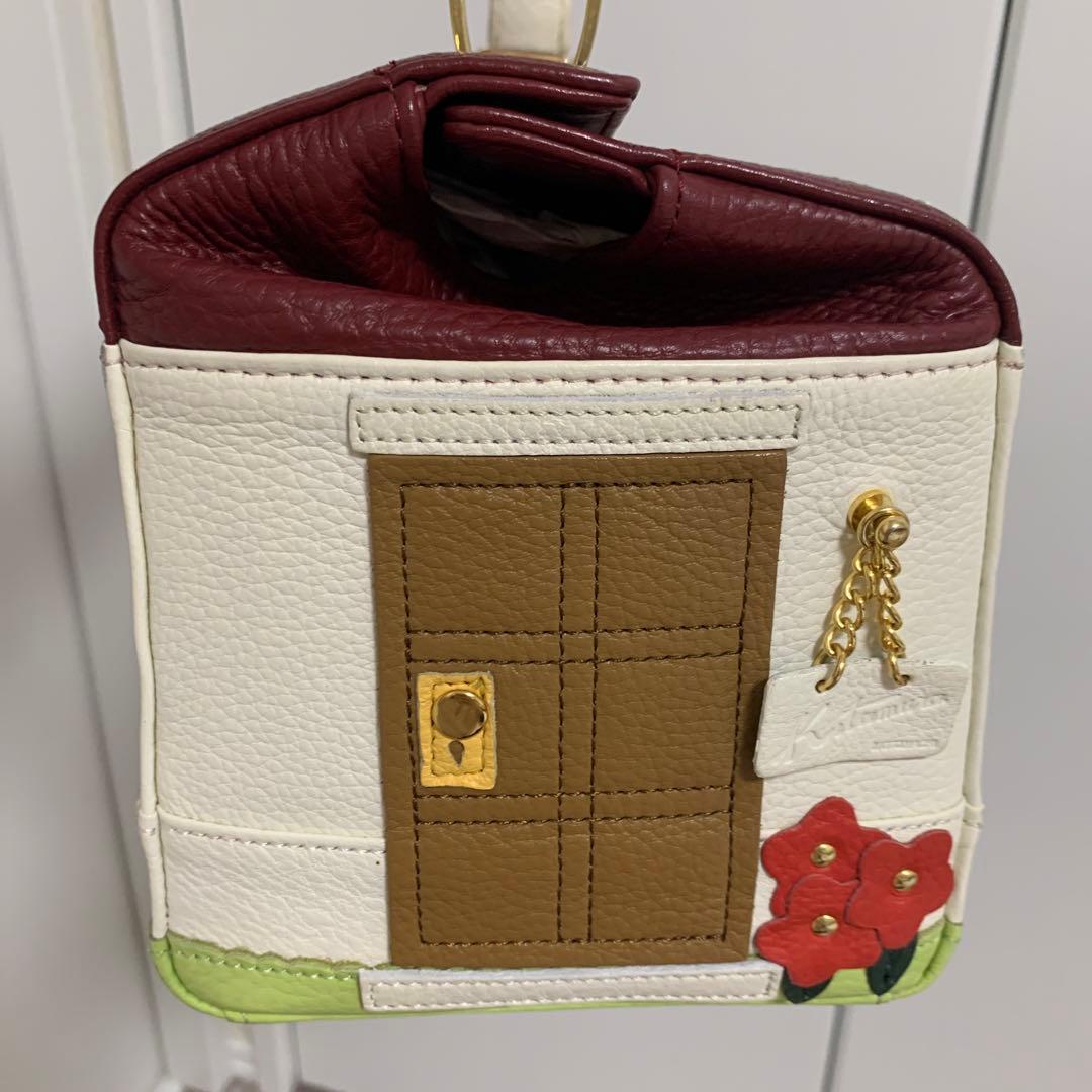 キタムラ ピンクハウス ロリータ 家 ハウスバッグ ガーデン 鳥 花