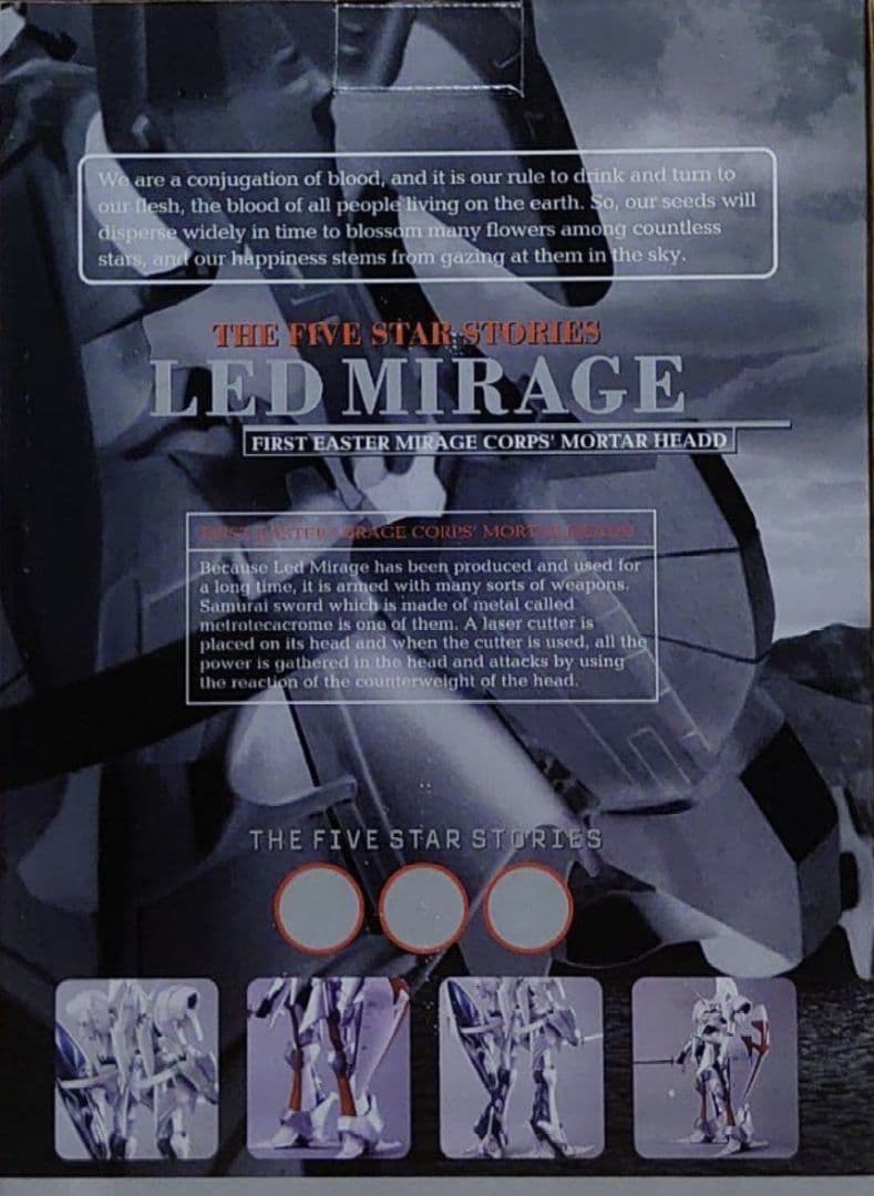 海洋堂 THE FIVE STAR STORIES LED MIRAGE白 新品 - メルカリ