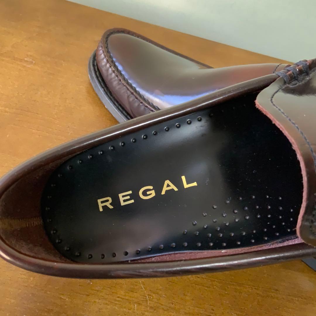 REGAL リーガル コブラヴァンプ ローファー 25.5cm ブラウン 革靴