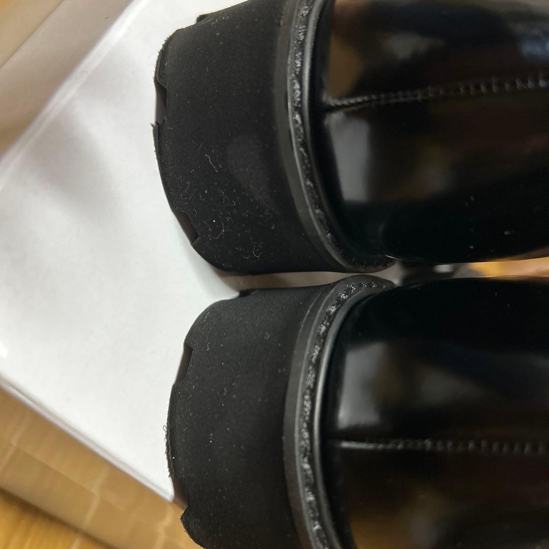 北欧、暮らしの道具店　こだわりソールのTストラップ / 牛革　23.5cm