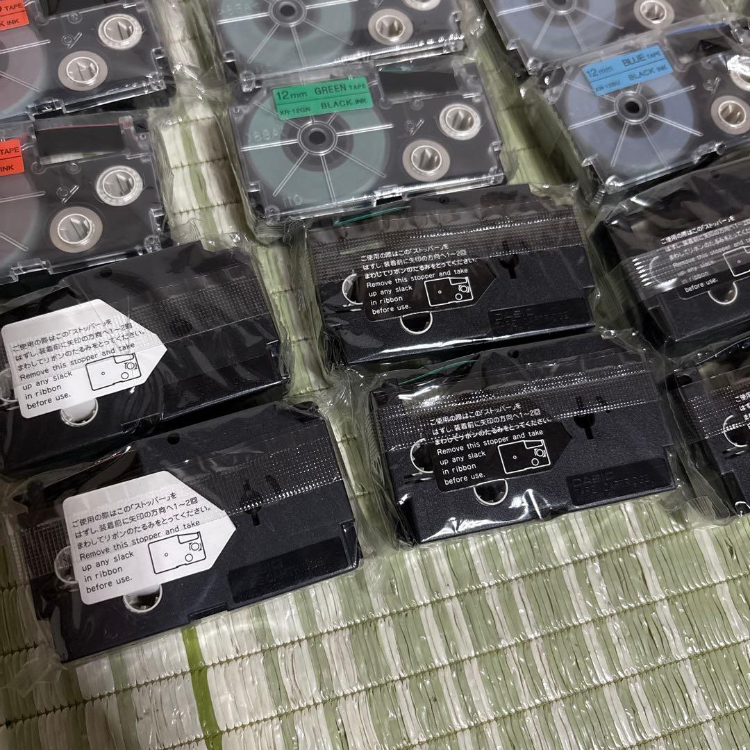 カシオCASIOネームランド テープカートリッジ テプラ シール まとめ