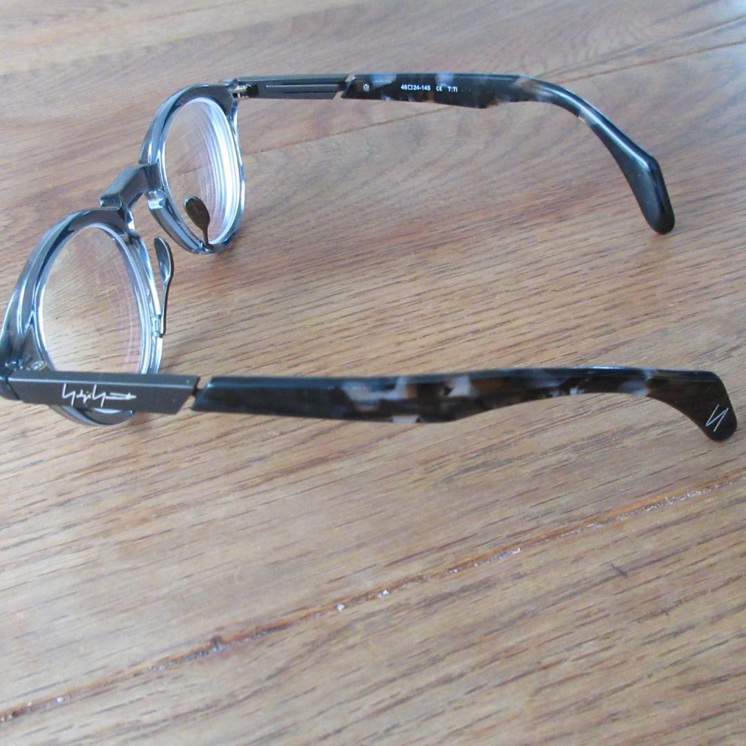 Yohji Yamamot ラウンド型眼鏡 46□24-145 2024年 美品 - メルカリ