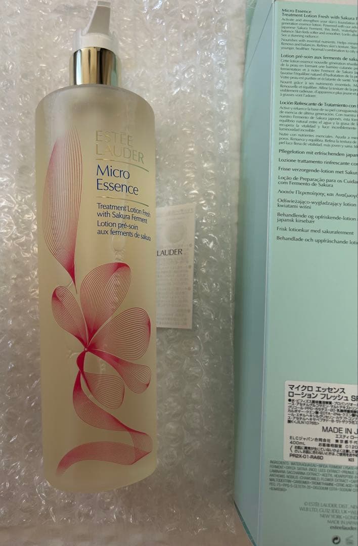エスティローダーマイクロエッセンスローション フレッシュSF400ml