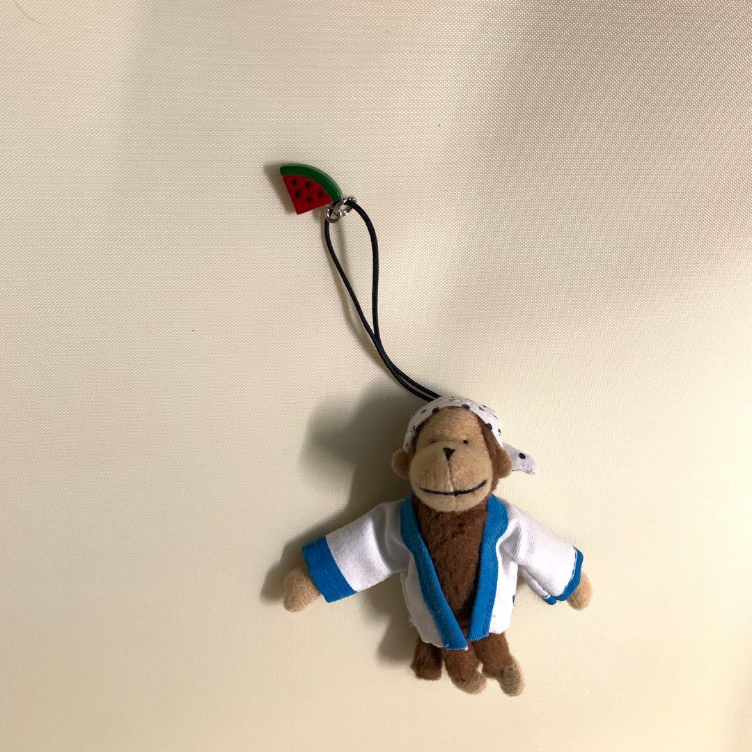 ユナイテッドアローズ UAモンキー モンキーストラップ　お祭り 12/19（金）発売 ＜UA モンキー＆ショッパー キーチャーム＞ - UA