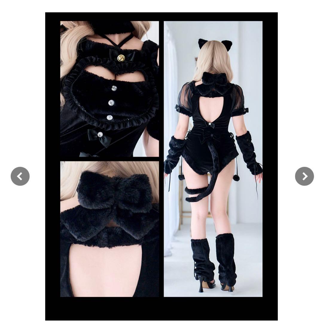 ベルベットキャットレオタード《8点セット》【Malymoon/マリームーン】