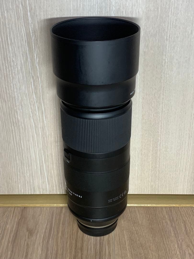 タムロン　100-400mm F4.5-6.3 Di VC USD ニコンF用