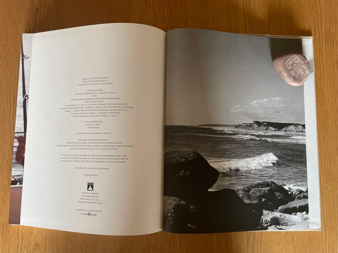 THE END MONTAUK, N.Y. 2004 1st コレクターズ本