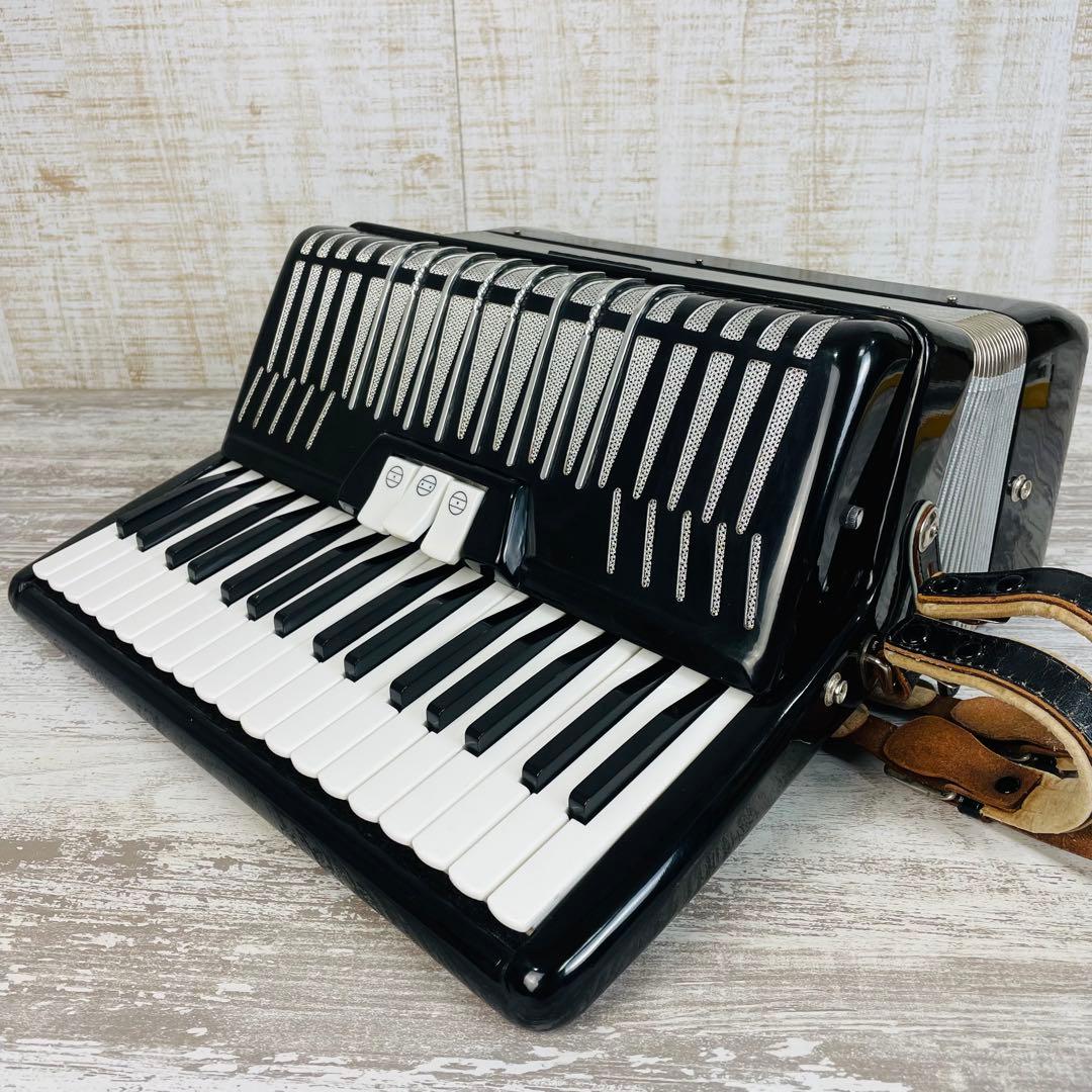 希少品】YAMAHA YA-48アコーディオン ヴィンテージ34鍵 初心者向け