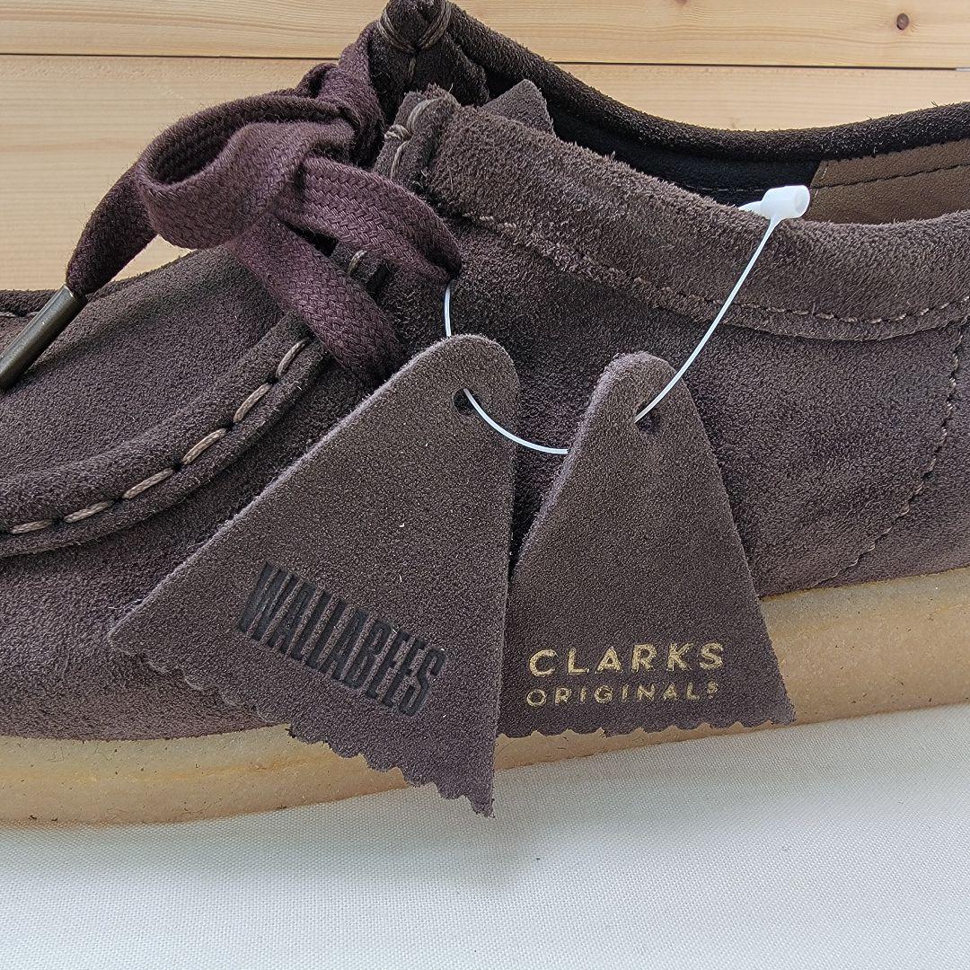 クラークス ワラビー ダークブラウン クレープソール UK8.5 26.5cm