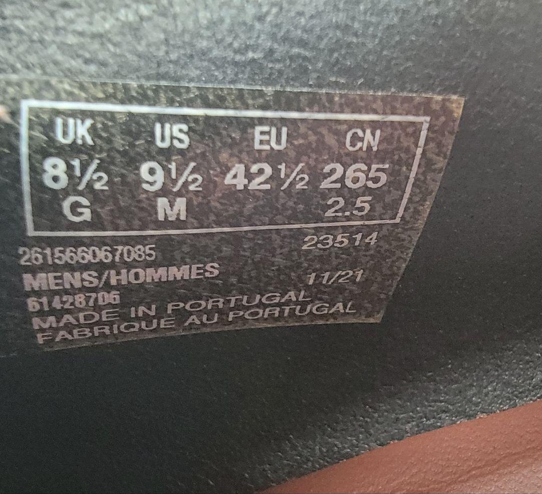 クラークス ワラビー ダークブラウン クレープソール UK8.5 26.5cm