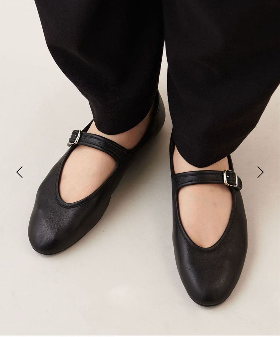 新品　オデットエオディール　メリージェーンソフト フラットシューズ　23.0cm