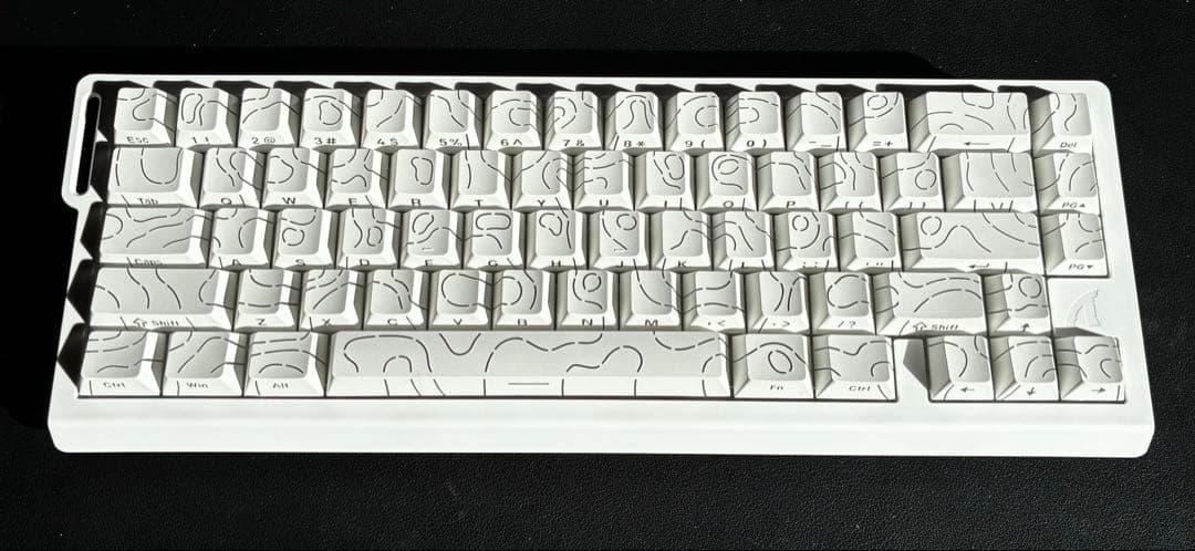 ATTACK SHARK X68 HE 磁気スイッチ ラピッドトリガー ホワイト - メルカリ