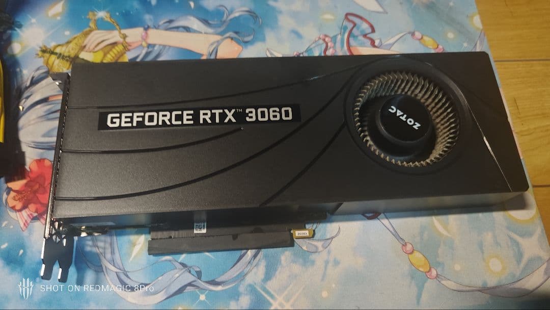 ジャンク zotac GeForce RTX3060グラフィックボード　通電OK ジャンク zotac GeForce RTX3060グラフィックボード通電OK