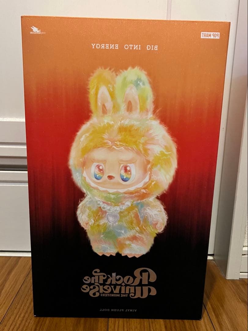 ラブブ THE MONSTERS ROCK THE UNIVERSE Big THE MONSTERS Big into Energy Series-ROCK THE UNIVERSE Vinyl Plush