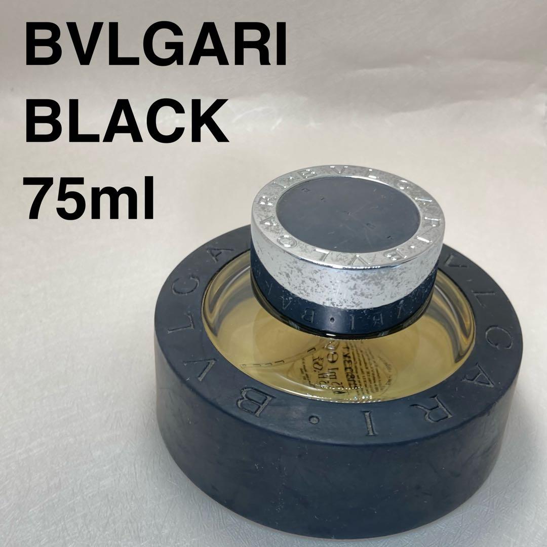 匿名配送　BVLGARI ブルガリ　ブラック　オードトワレ　75ml 廃盤品 BVLGARI ブルガリ BLACK ブラック オードトワレ 75ml 廃盤品 - メルカリ